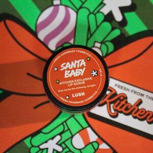 Santa Baby Lush Kitchen Lip Scrub